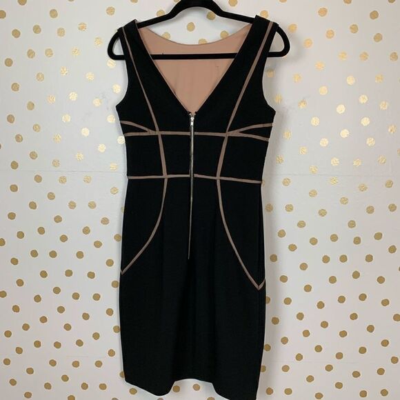 JS collections mesh bodycon dress size 4 - Picture 2 of 6